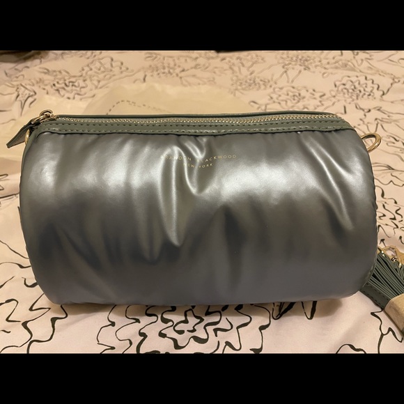 Blue Bianca Puffer Bag by Brandon Blackwood - Picture 7 of 7